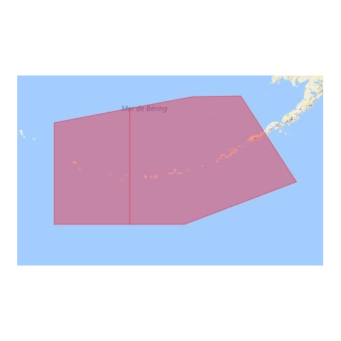 C-map M-NA-D962-MS Unimak pass to Attu island