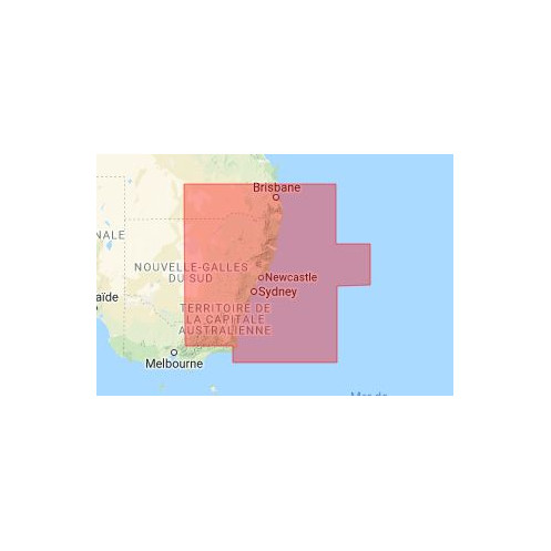 C-map M-AU-D261-MS Malacoota to Brisbane