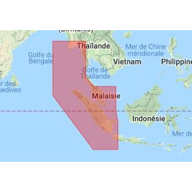 C-map M-AS-D208-MS Andaman sea and Malacca strait