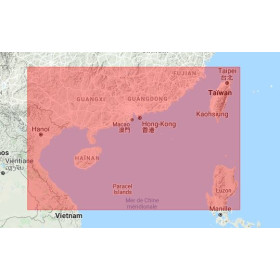 C-map M-AS-D215-MS Northern Vietnam to Fuzhou, China