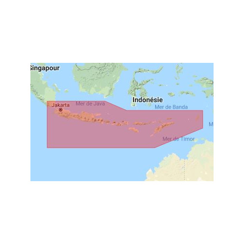 C-map M-AS-D221-MS Southern Indonesia