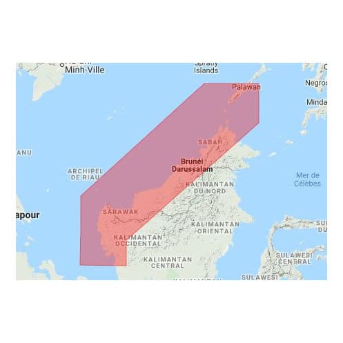 C-map M-AS-D225-MS Eastern Malaysia C-map M-AS-D225-MS Eastern Malaysia