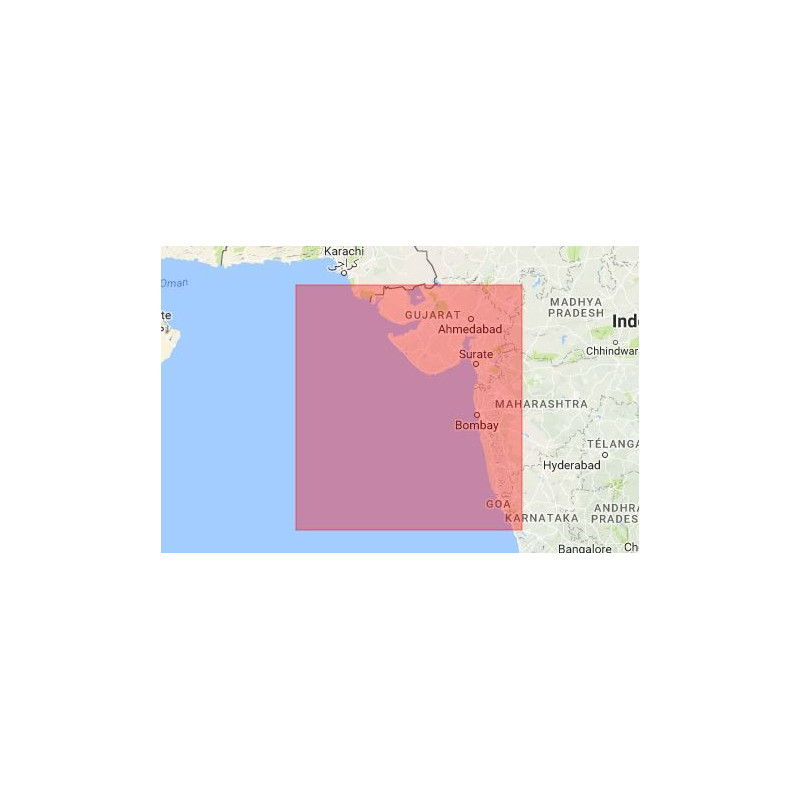 C-map M-IN-D211-MS India north west coasts