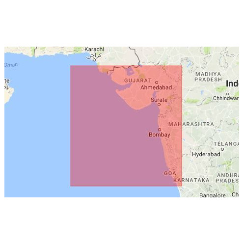 C-map M-IN-D211-MS India north west coasts
