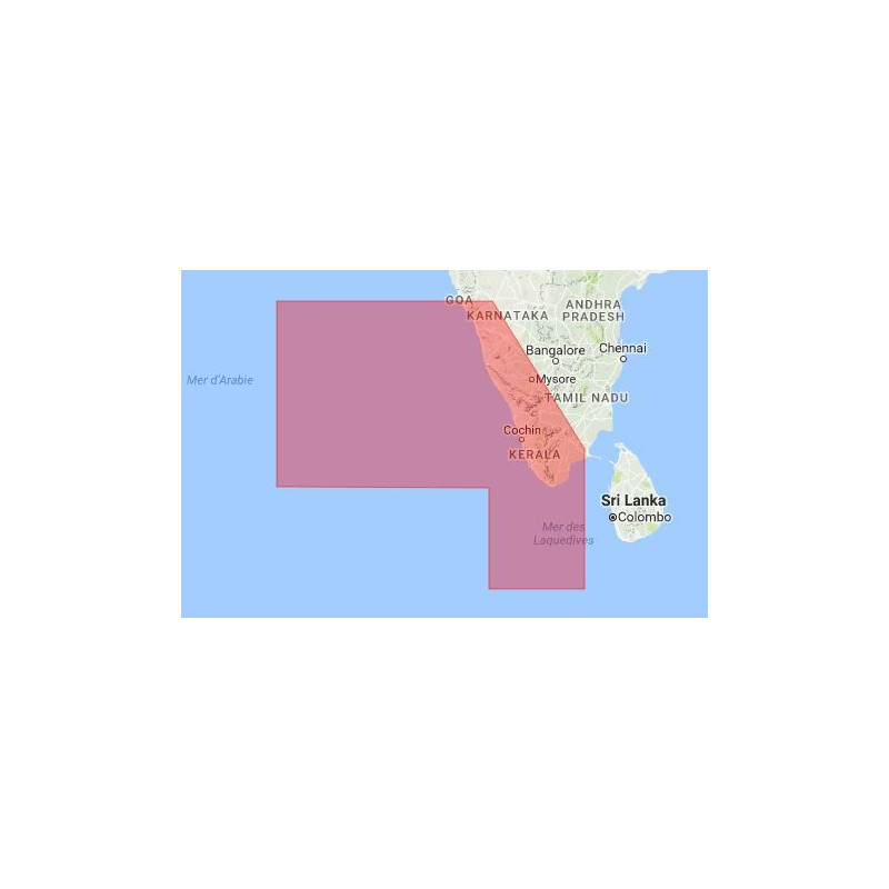 C-map M-IN-D212-MS India south west coasts