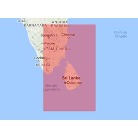 C-map M-IN-D213-MS India south east coast and Sri Lanka