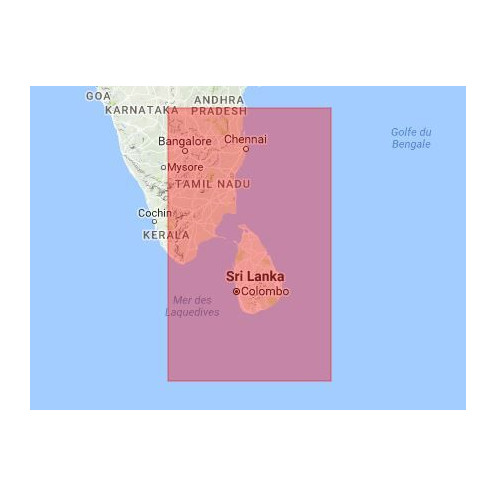 C-map M-IN-D213-MS India south east coast and Sri Lanka C-map M-IN-D213-MS India south east coast and Sri Lanka