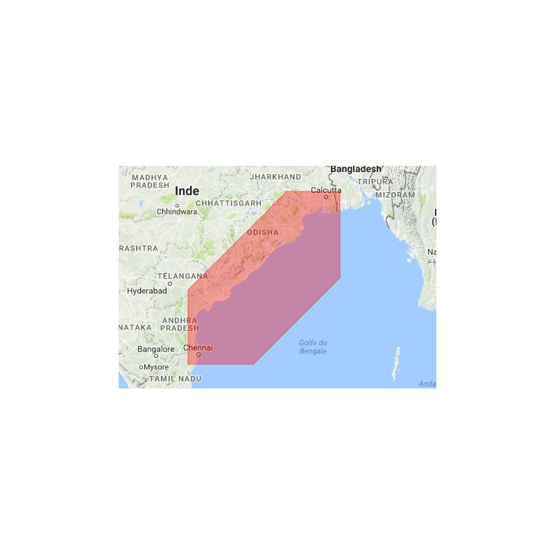 C-map M-IN-D214-MS India north east coasts