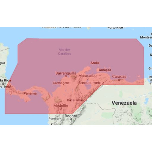 C-map M-SA-D903-MS Panama to Isla de Margarita