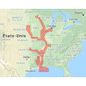 C-map M-NA-D038-MS US rivers: Ms, Red, ArR, Ouachita, Il, Mo