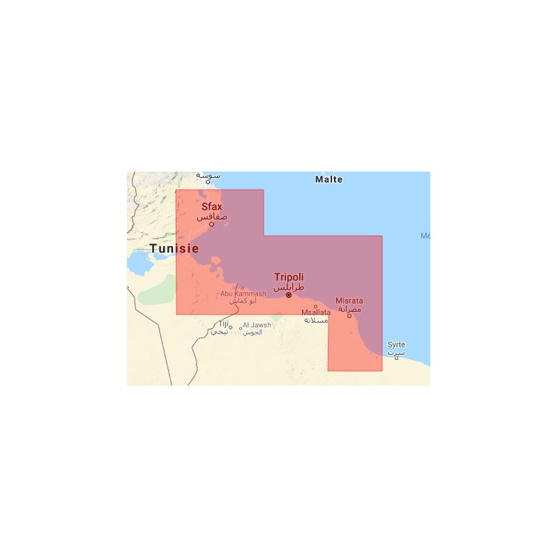 C-map M-EM-D136-MS Cap Africa to Misratah