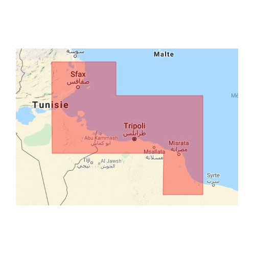 C-map M-EM-D136-MS Cap Africa to Misratah C-map M-EM-D136-MS Cap Africa to Misratah