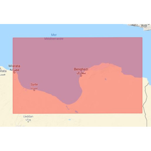 C-map M-EM-D137-MS Misratah to Kambut