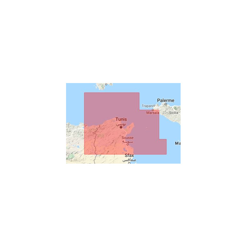 C-map M-EM-D149-MS Northern Tunisia