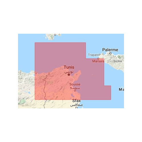 C-map M-EM-D149-MS Northern Tunisia