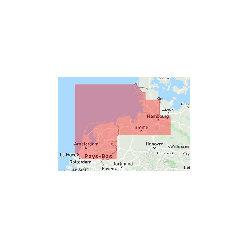 C-map M-EN-D334-MS Scheveningen to Sylt