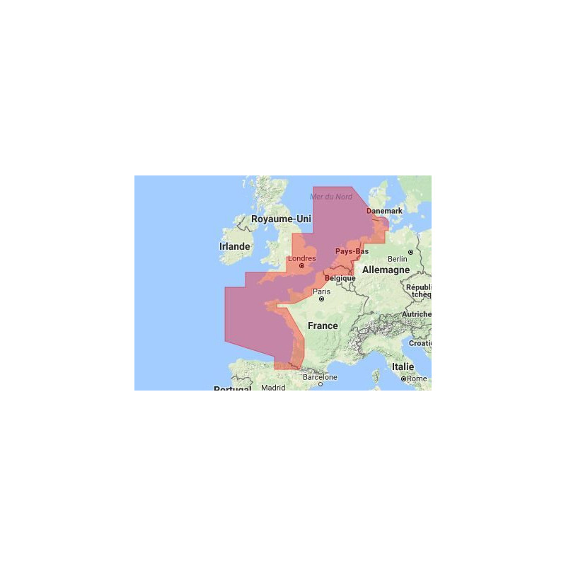 C-map M-EW-D227-MS North west European coasts