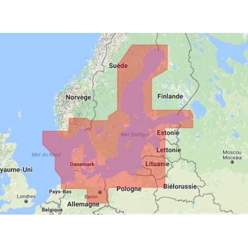 C-map M-EN-D299-MS Baltic sea and Denmark