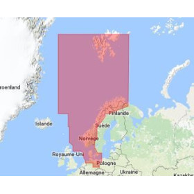 C-map M-EN-D300-MS North sea and Denmark