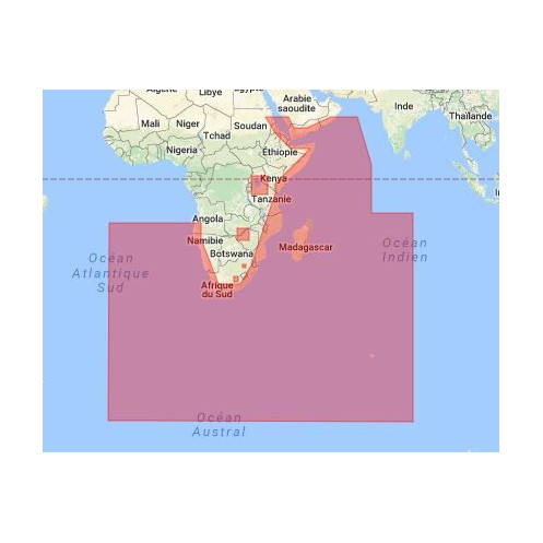 C-map M-AF-D209-MS South - east Africa