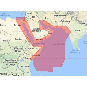 C-map M-ME-D204-MS Red sea to the gulf, Seychelles islands