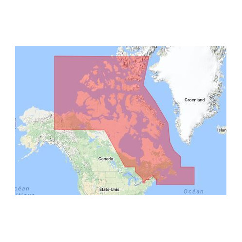 C-map M-NA-D021-MS Canada north and east