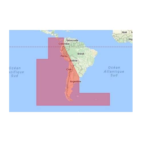 C-map M-SA-D500-MS Costa Rica to Chile to Falklands C-map M-SA-D500-MS Costa Rica to Chile to Falklands