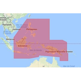 C-map M-AS-D205-MS Philippines, Papua New Guinea, east Indonesia