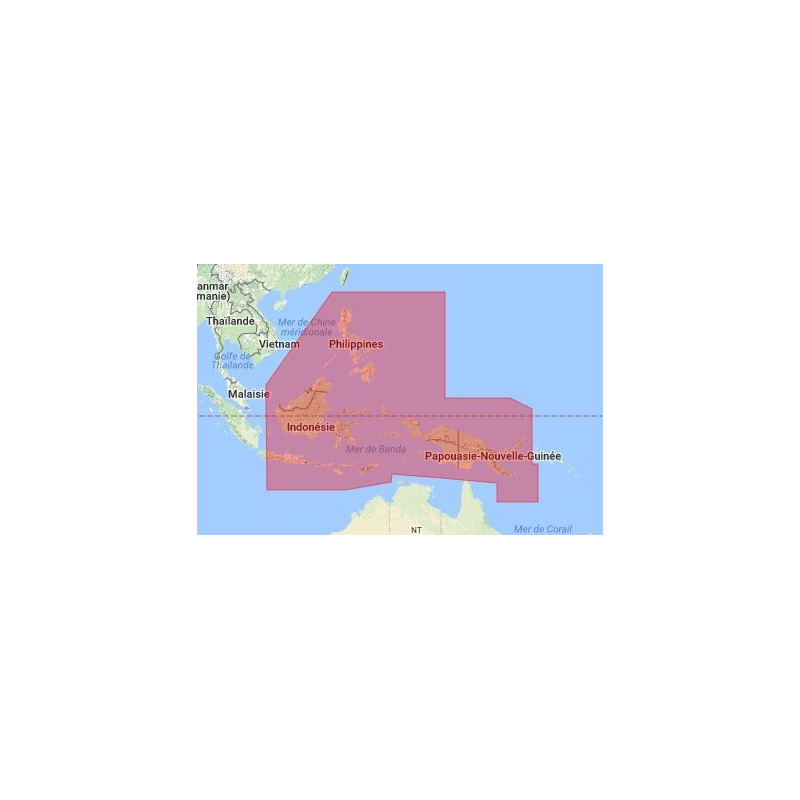 C-map M-AS-D205-MS Philippines, Papua New Guinea, east Indonesia