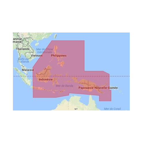 C-map M-AS-D205-MS Philippines, Papua New Guinea, east Indonesia