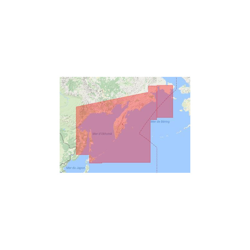 C-map M-RS-D013-MS Kamchatka peninsula and Kuril islands