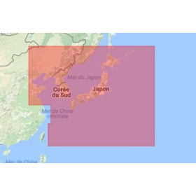 C-map M-AN-D204-MS Japan, and north and south Korea