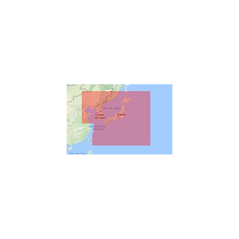 C-map M-AN-D204-MS Japan, and north and south Korea