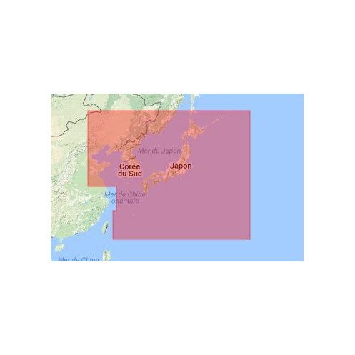 C-map M-AN-D204-MS Japan, and north and south Korea