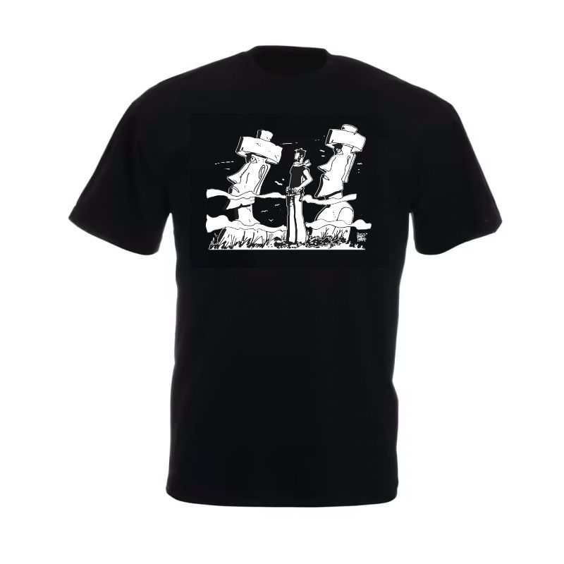 Tee shirt Corto Maltese - Pâques - noir - manches courtes