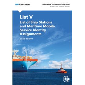 UIT - Manual for use by the Maritime Mobile and Maritime Mobile Satellite Services - CD-ROM 2024, English