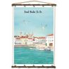 Toile tendue coton Saint Martin de Ré