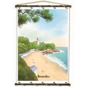 Toile tendue coton Noirmoutier