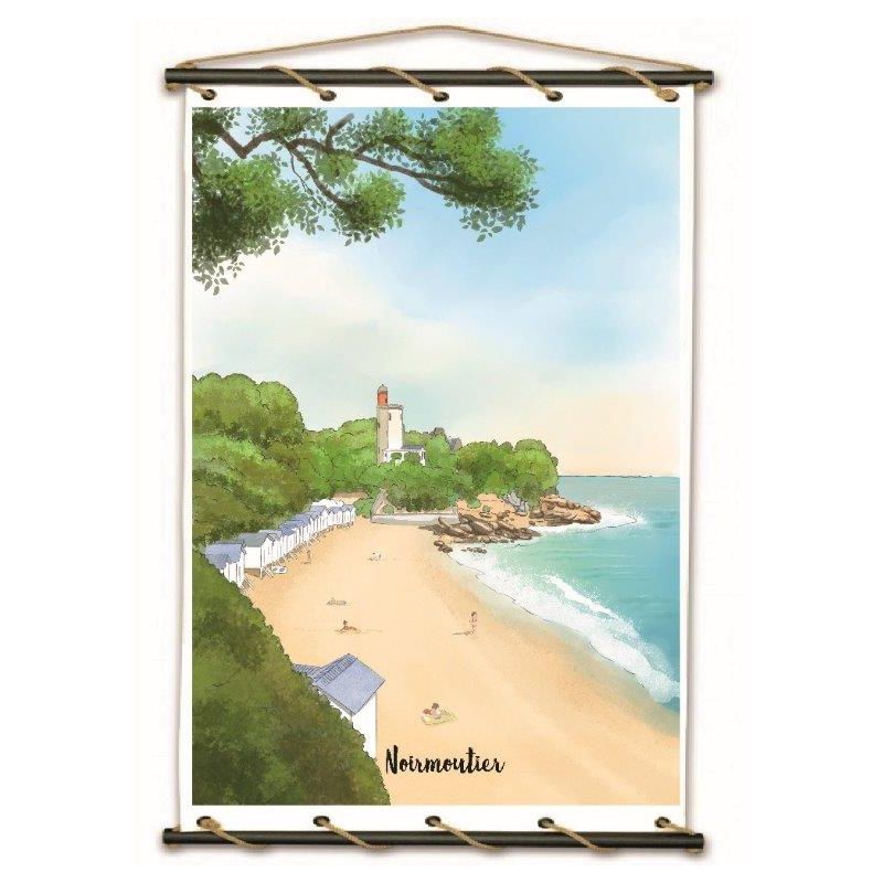 Toile tendue coton Noirmoutier