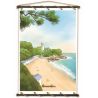 Toile tendue coton Noirmoutier