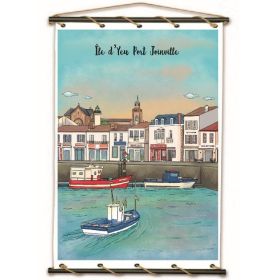 Toile tendue coton Port Joinville