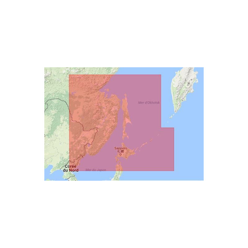 C-map M-RS-D207-MS Hokkaido and Sakhalin islands