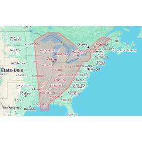 C-map M-NA-D053-MS Great lakes and rivers continental