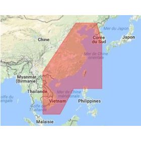 C-map M-AS-T-214-R-MS China, Taiwan and Vietnam