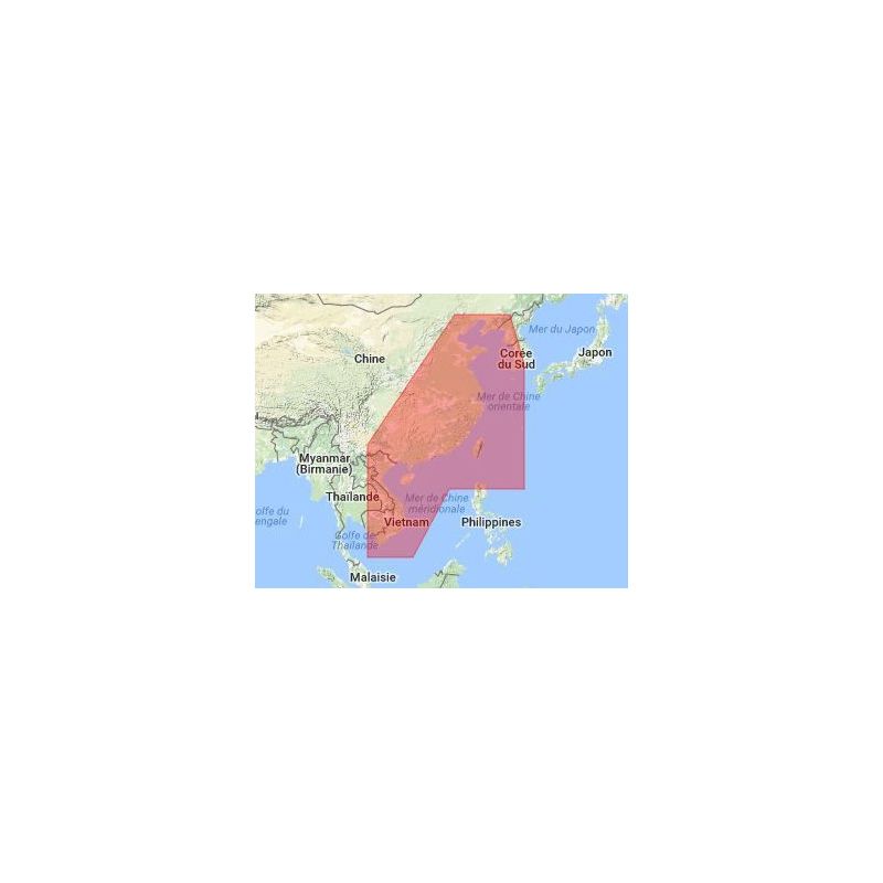 C-map - M-AS-T-216-R - digital nautical chart - china, Taiwan and Vietnam