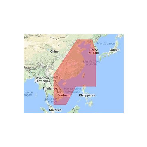 C-map - M-AS-T-216-R - digital nautical chart - china, Taiwan and Vietnam