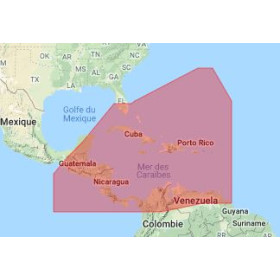 C-map M-NA-D065-MS The Caribbean and central America