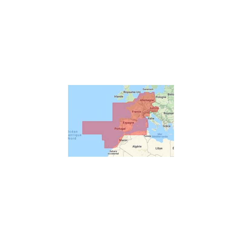 C-map M-EW-D060-MS Central and west Europe continental