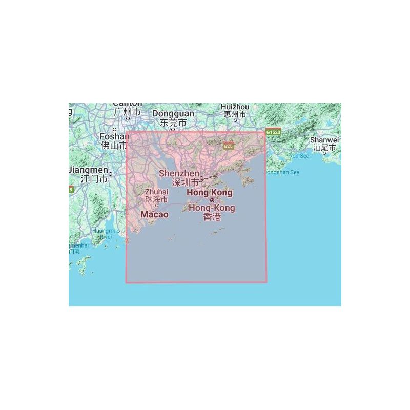 C-map - M-AN-M300-MS - carte marine numérique - Hong Kong à Macao