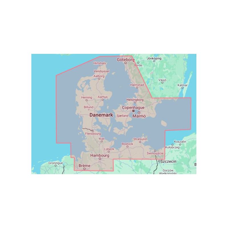 C-map - M-EN-Y205-MS - digital nautical chart - Karlskrona to Emden